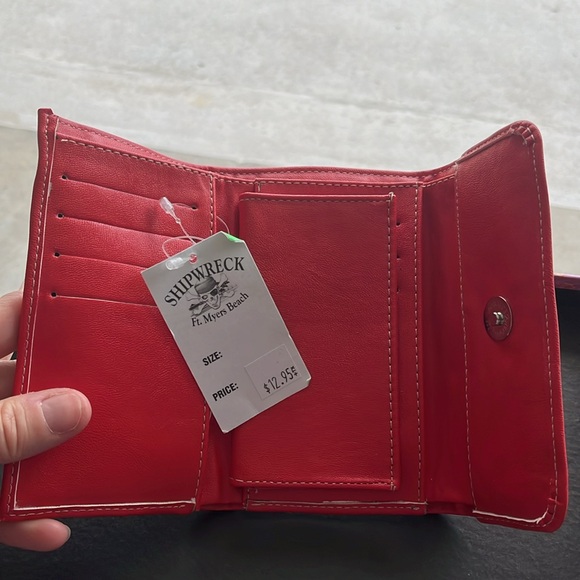 NWT Red Boho wallet - Picture 2 of 9